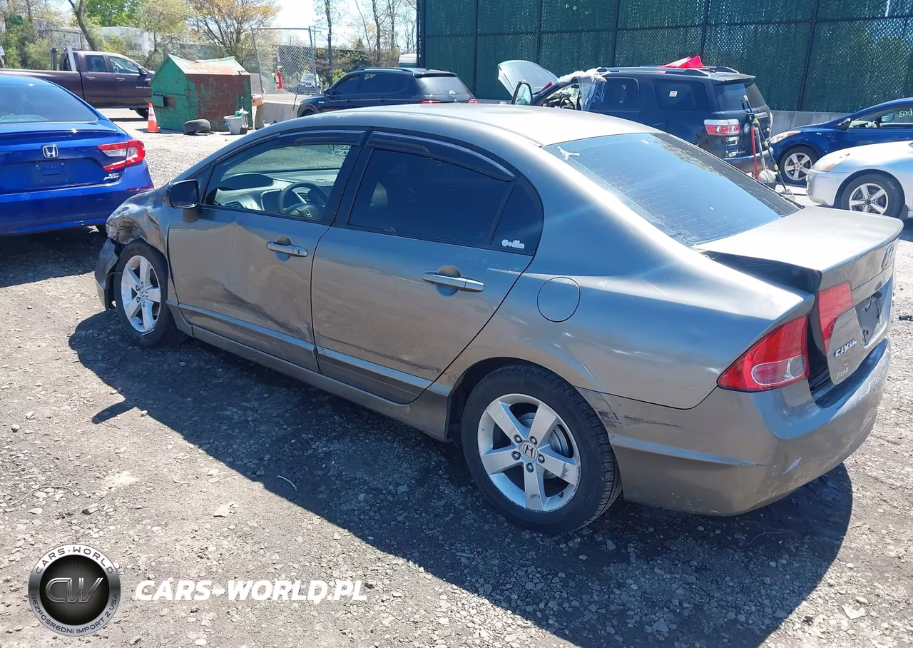 2008 Honda Civic Lx VIN:2HGFA16518H525805 - 3