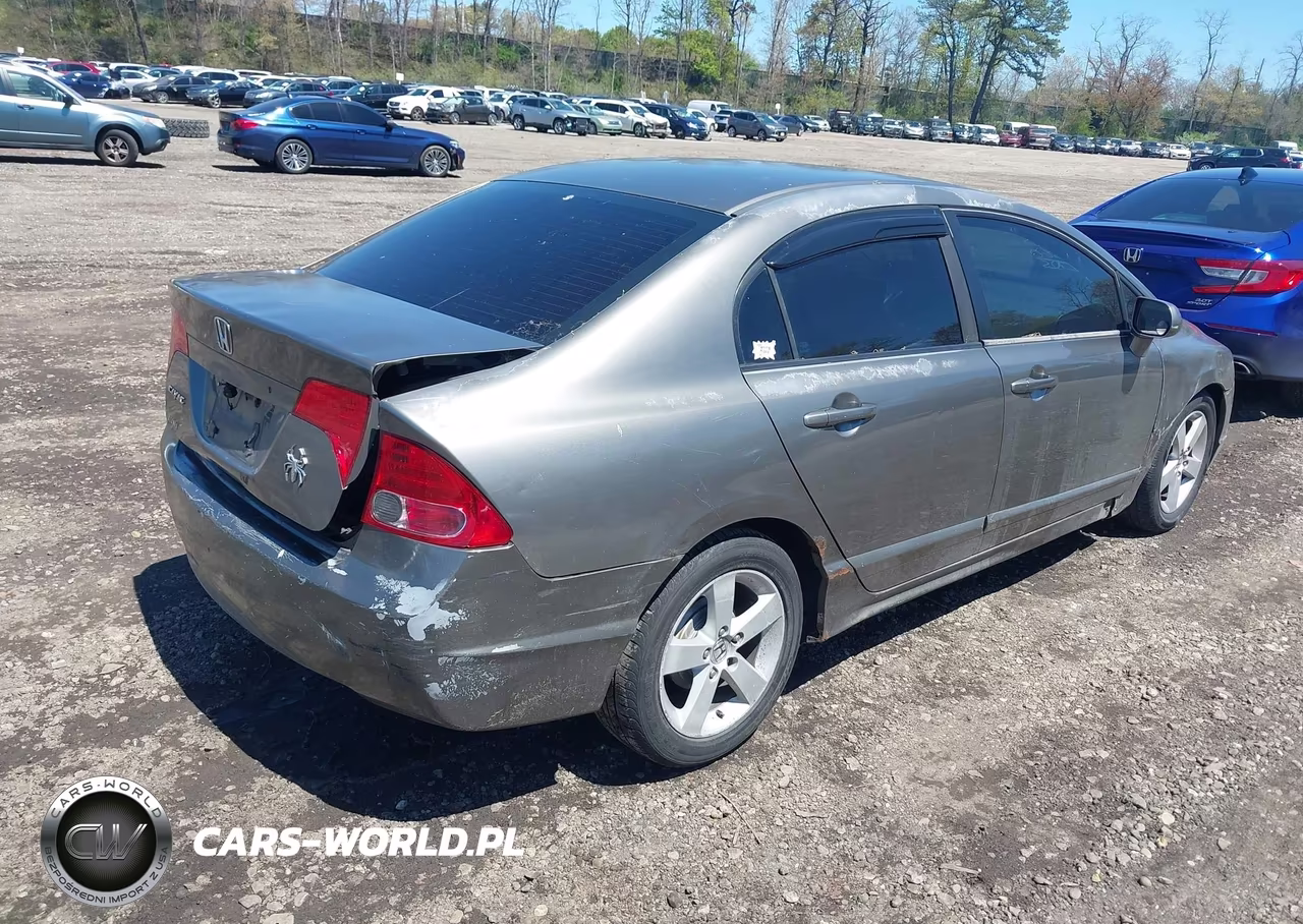 2008 Honda Civic Lx VIN:2HGFA16518H525805 - 4