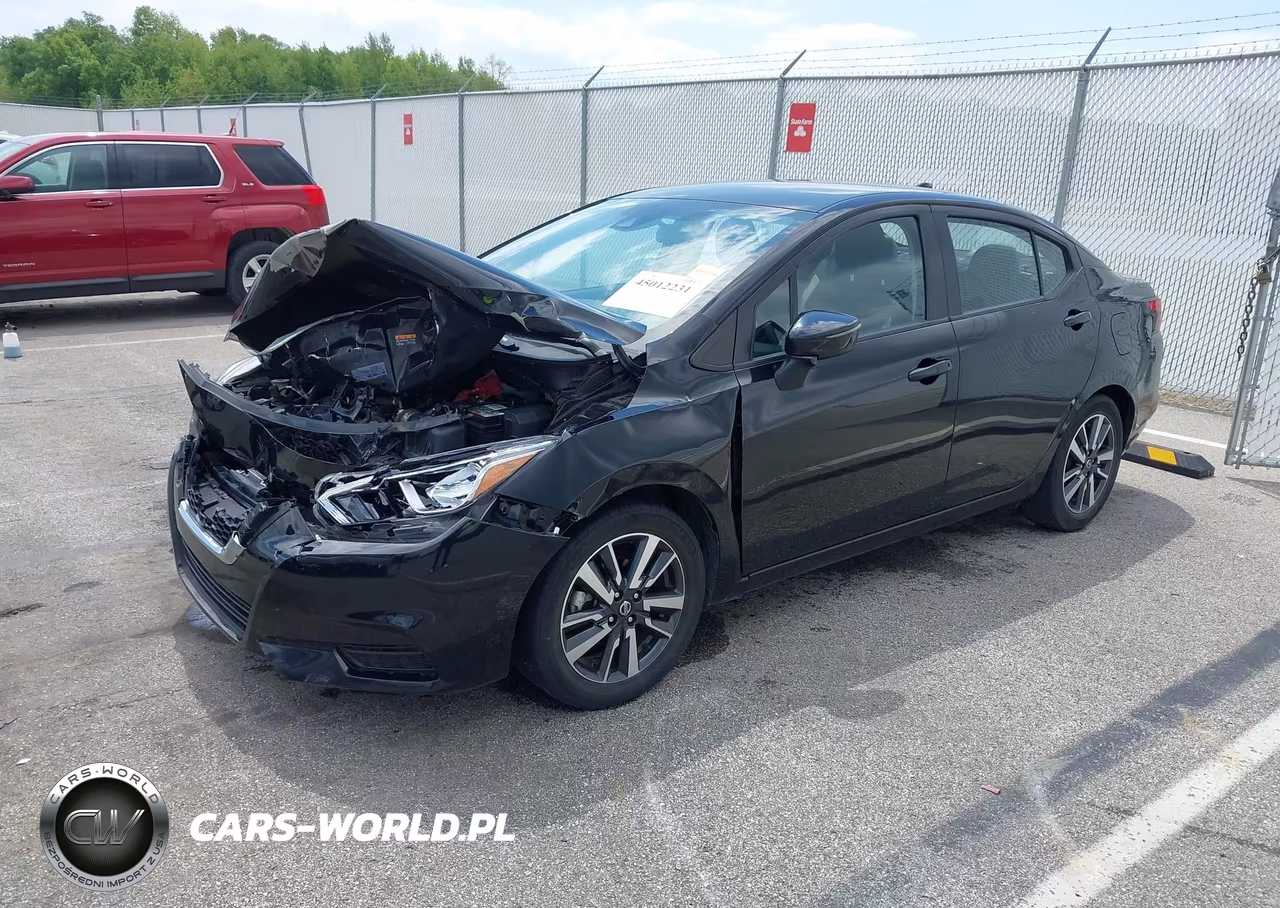2021 Nissan Versa Sv Xtronic Cvt VIN:3N1CN8EV4ML841218 - 2