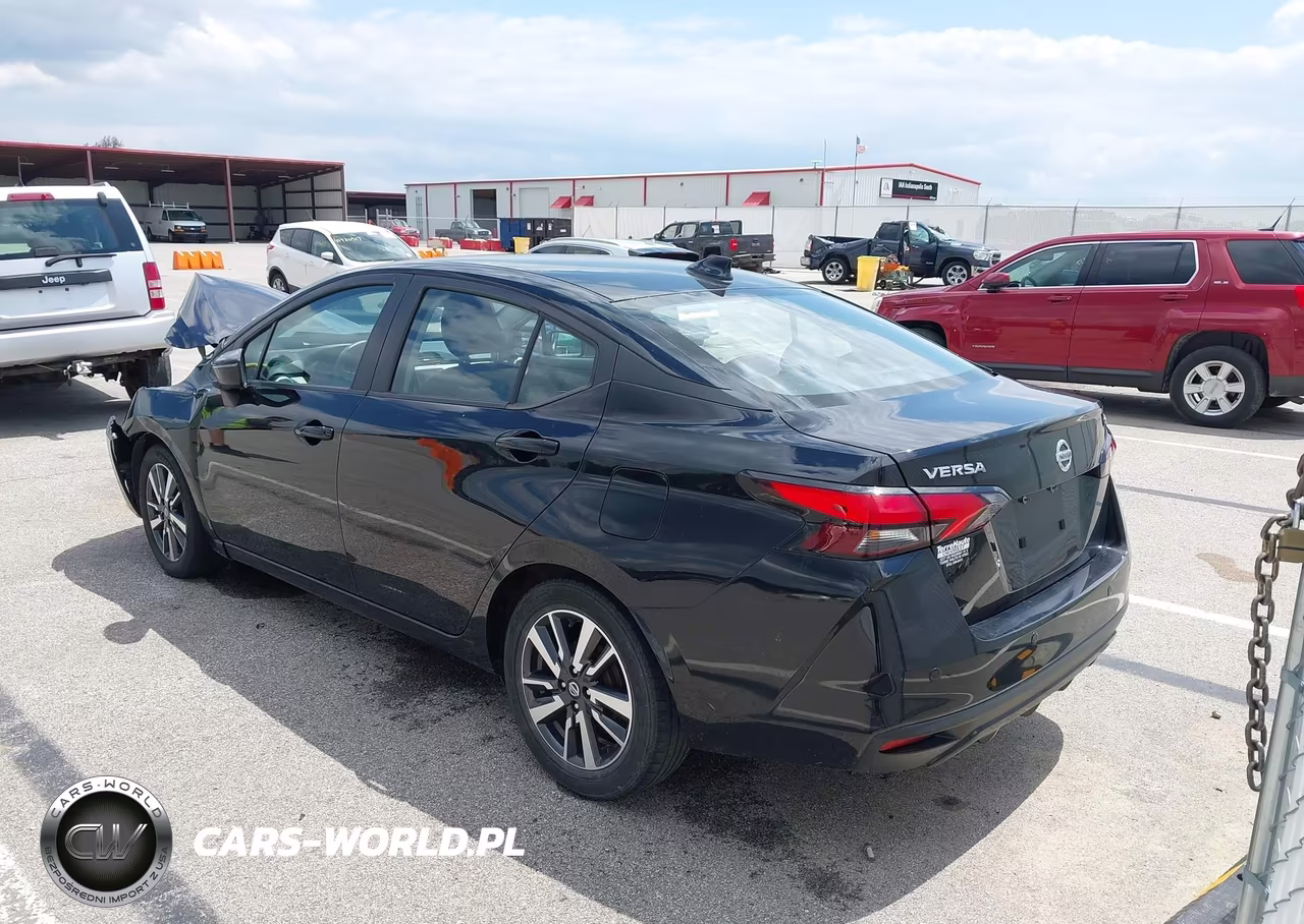 2021 Nissan Versa Sv Xtronic Cvt VIN:3N1CN8EV4ML841218 - 3