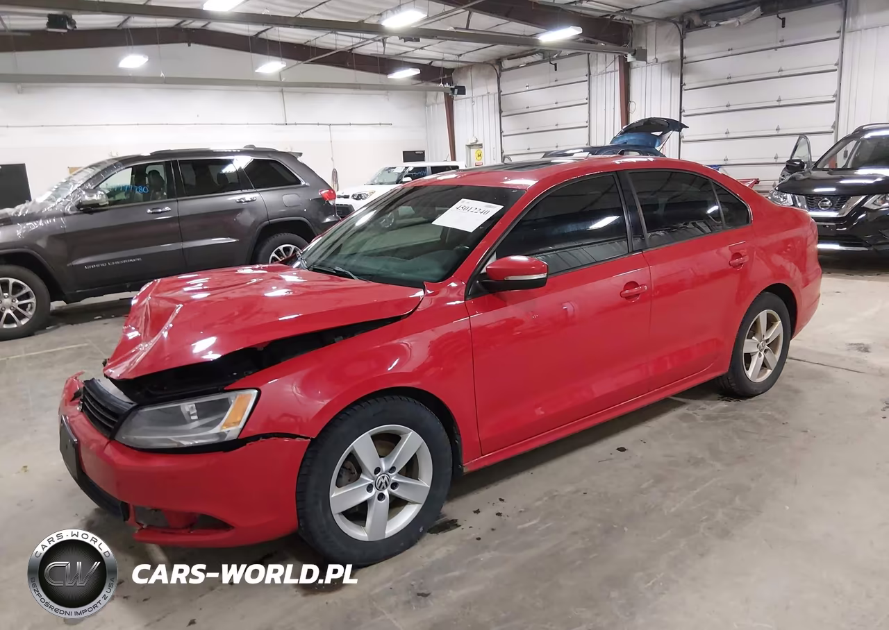 2012 Volkswagen Jetta 2.0L Tdi VIN:3VW3L7AJ6CM401250 - 2