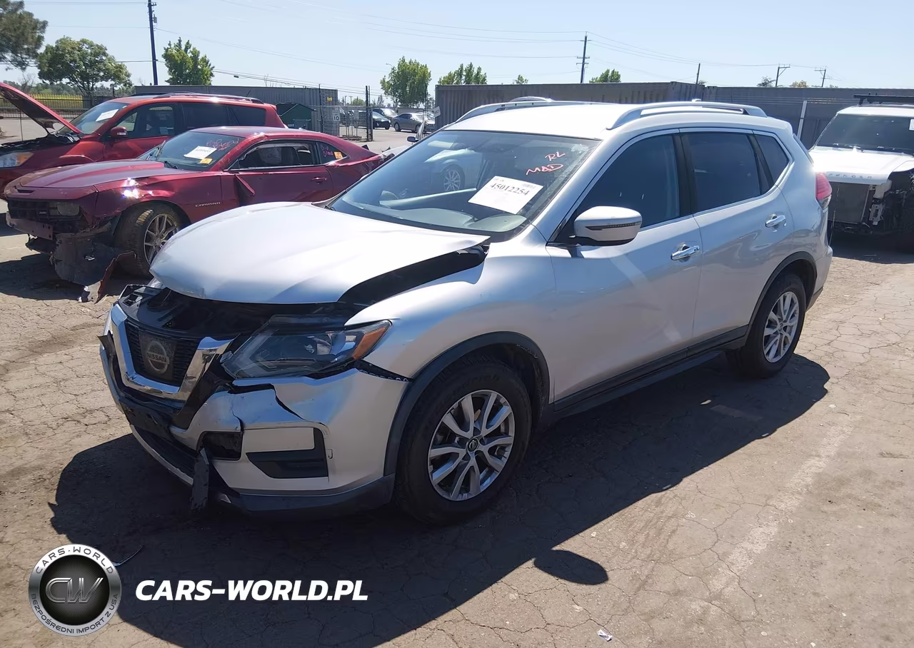 2017 Nissan Rogue Sv VIN:KNMAT2MT0HP586911 - 2