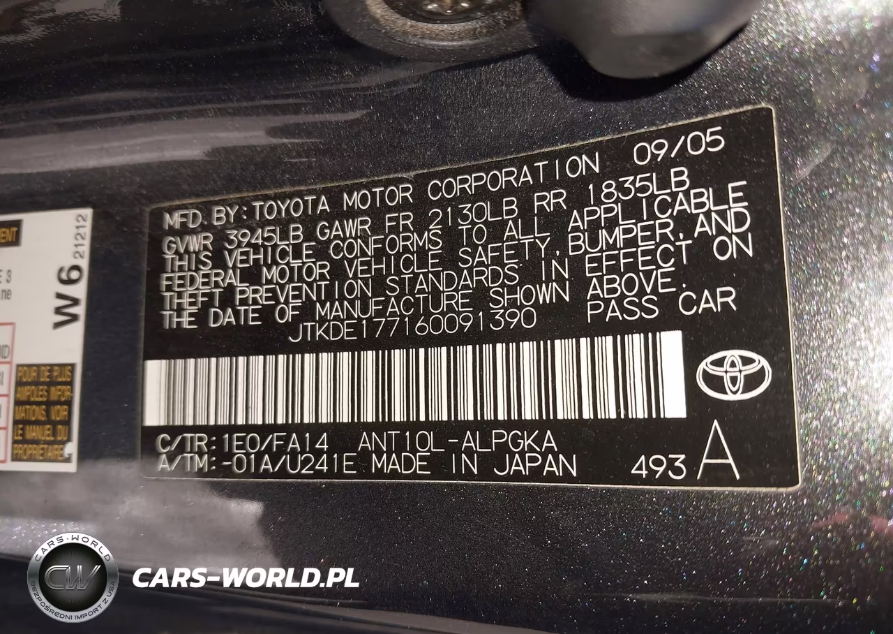 2006 Scion Tc VIN:JTKDE177160091390 - 9