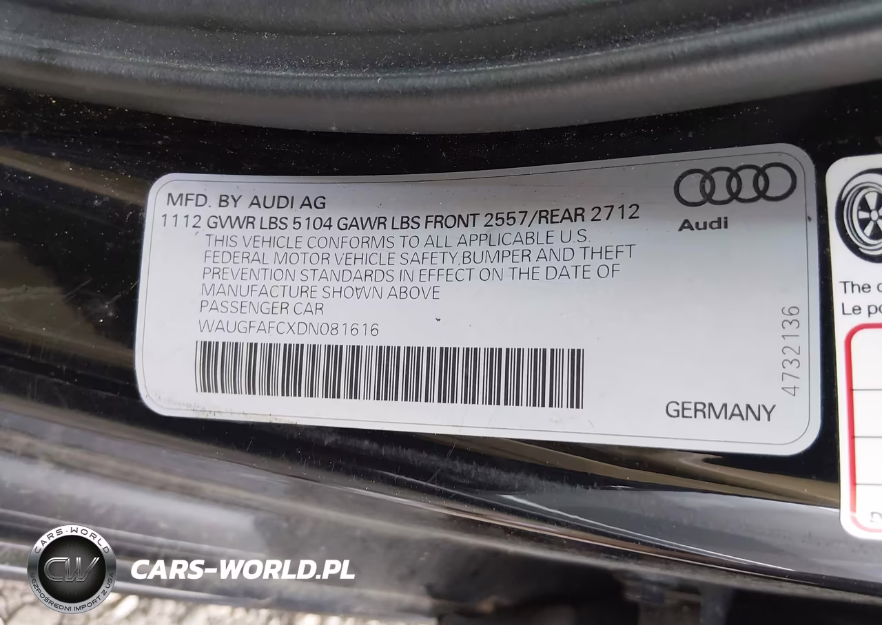 2013 Audi A6 2.0T Premium VIN:WAUGFAFCXDN081616 - 9