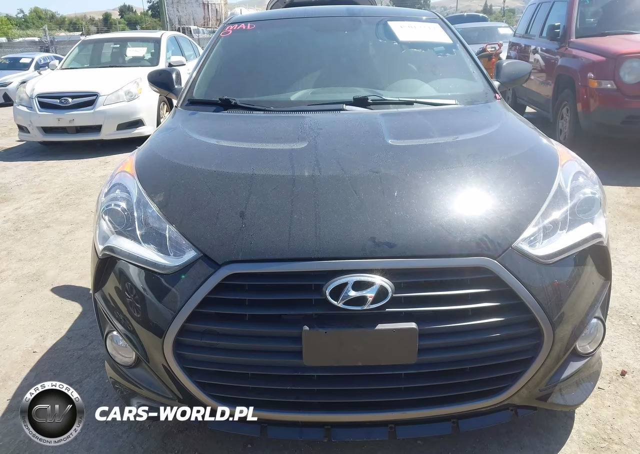 2016 Hyundai Veloster Turbo VIN:KMHTC6AE2GU300946 - 6