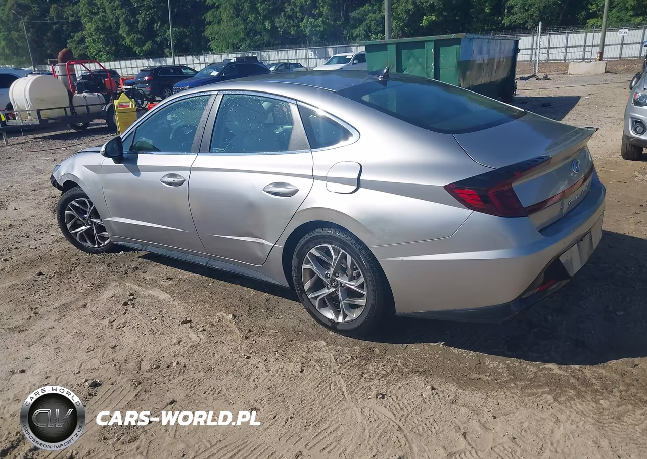 2021 Hyundai Sonata Sel VIN:KMHL64JA7MA163993 - 3