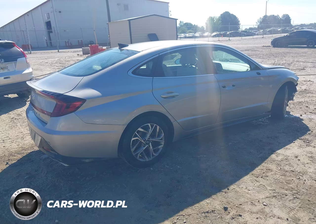 2021 Hyundai Sonata Sel VIN:KMHL64JA7MA163993 - 4