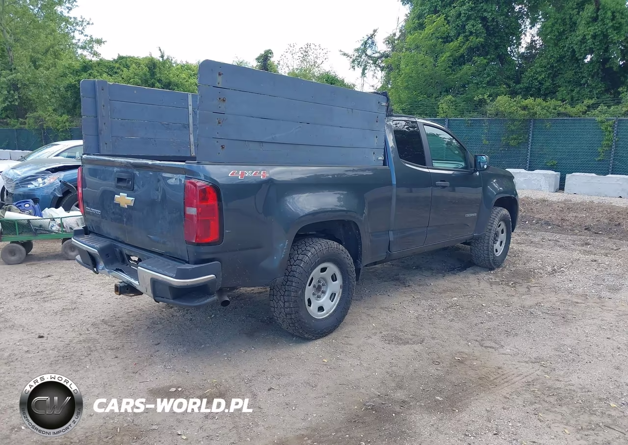 2015 Chevrolet Colorado Wt VIN:1GCHTAEA7F1222782 - 4
