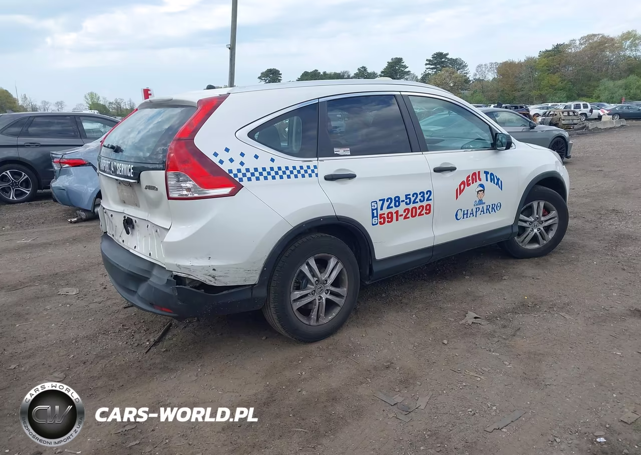 2014 Honda Cr-V Lx VIN:5J6RM4H33EL013696 - 4