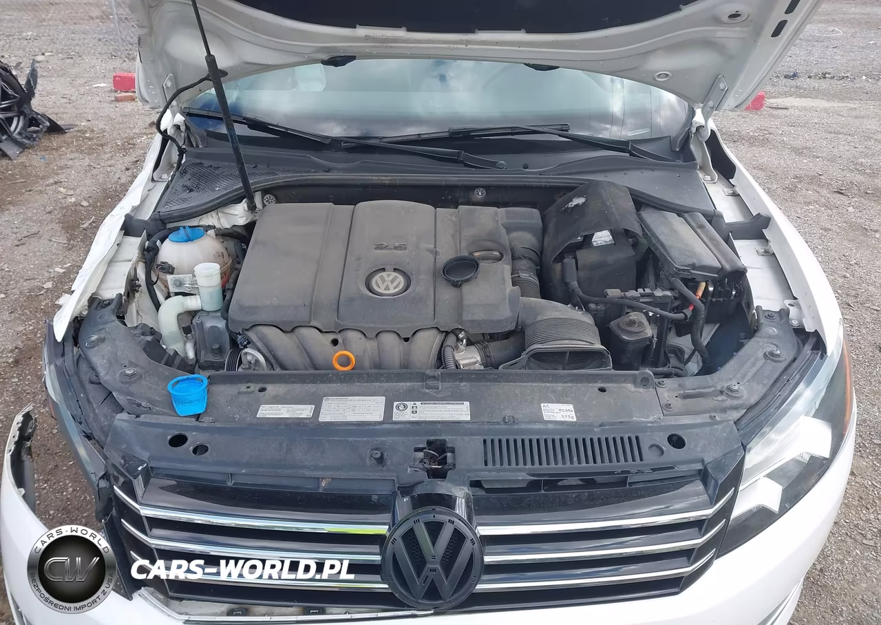 2013 Volkswagen Passat 2.5L Se VIN:1VWBP7A39DC115476 - 10