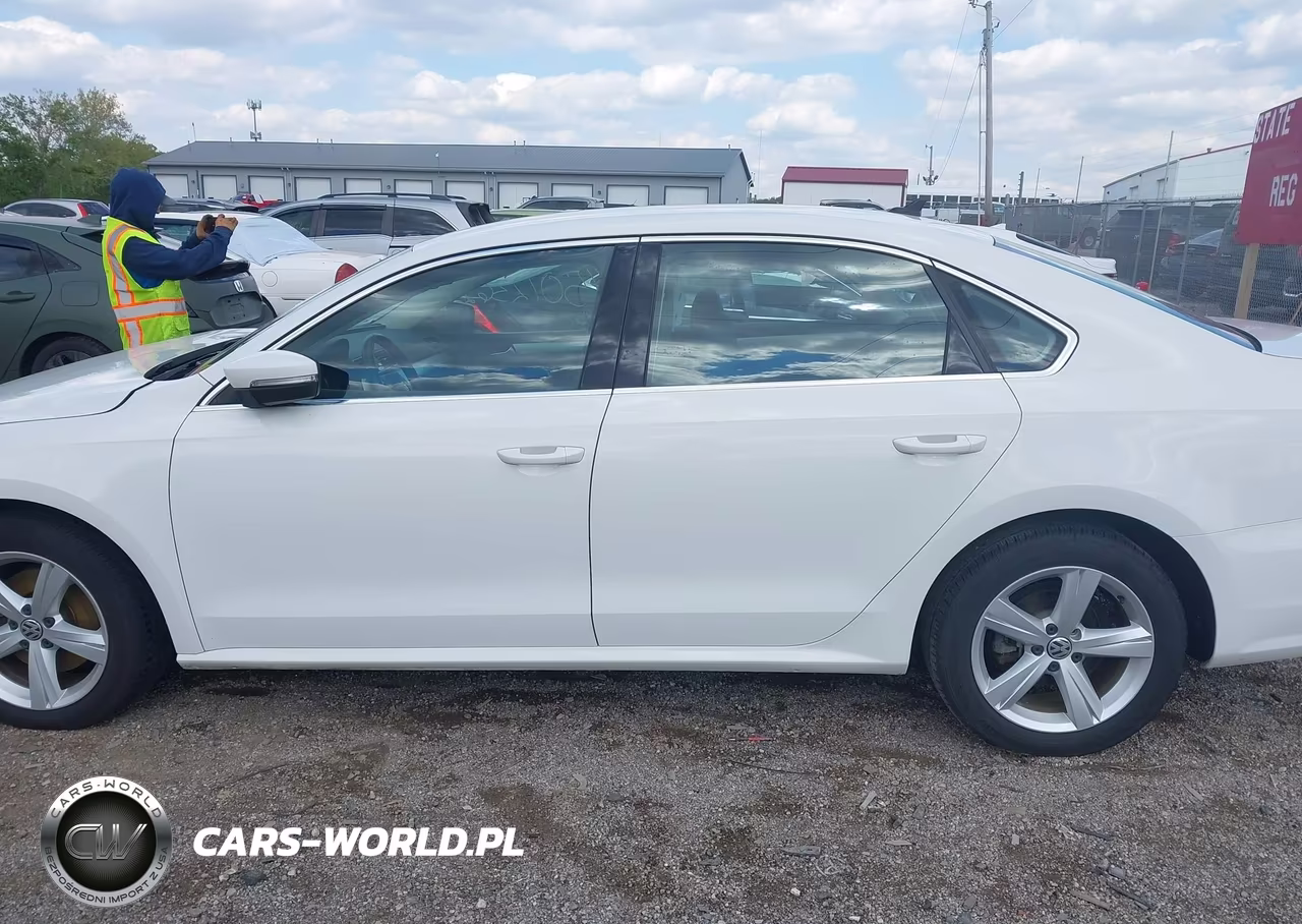 2013 Volkswagen Passat 2.5L Se VIN:1VWBP7A39DC115476 - 14