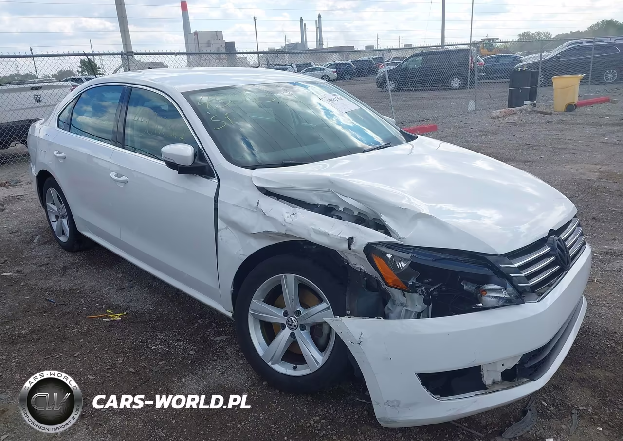 2013 Volkswagen Passat 2.5L Se VIN:1VWBP7A39DC115476 - 6