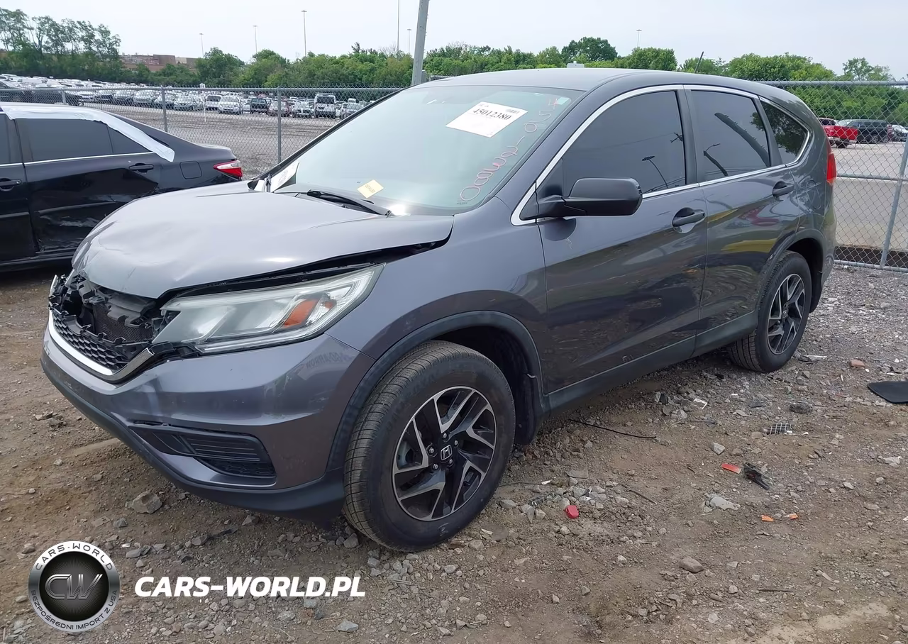 2016 Honda Cr-V Se VIN:2HKRM3H49GH549925 - 2