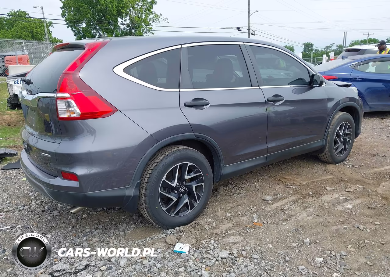2016 Honda Cr-V Se VIN:2HKRM3H49GH549925 - 4