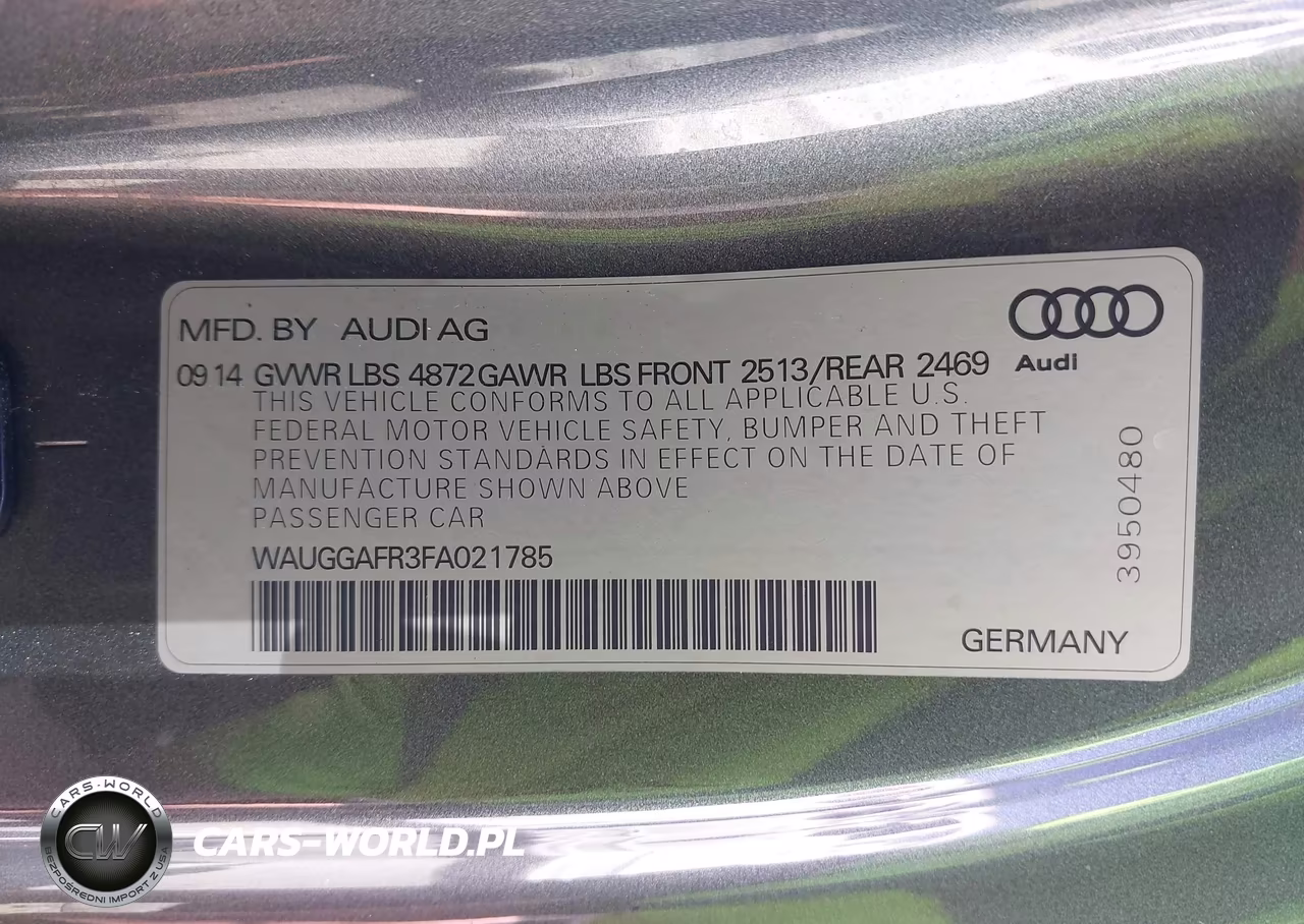 2015 Audi S5 3.0T Premium Plus VIN:WAUGGAFR3FA021785 - 9