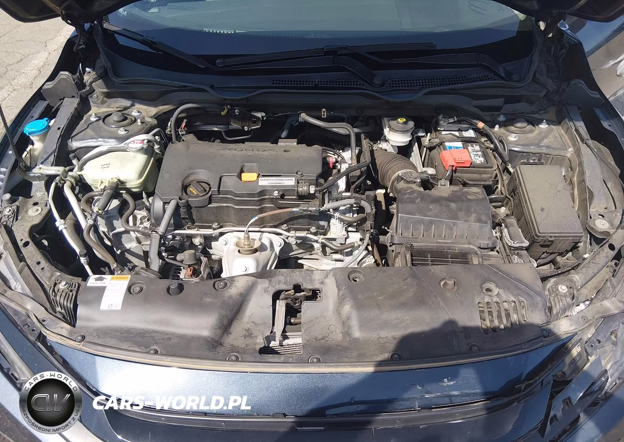2019 Honda Civic Lx VIN:19XFC2F66KE208788 - 10
