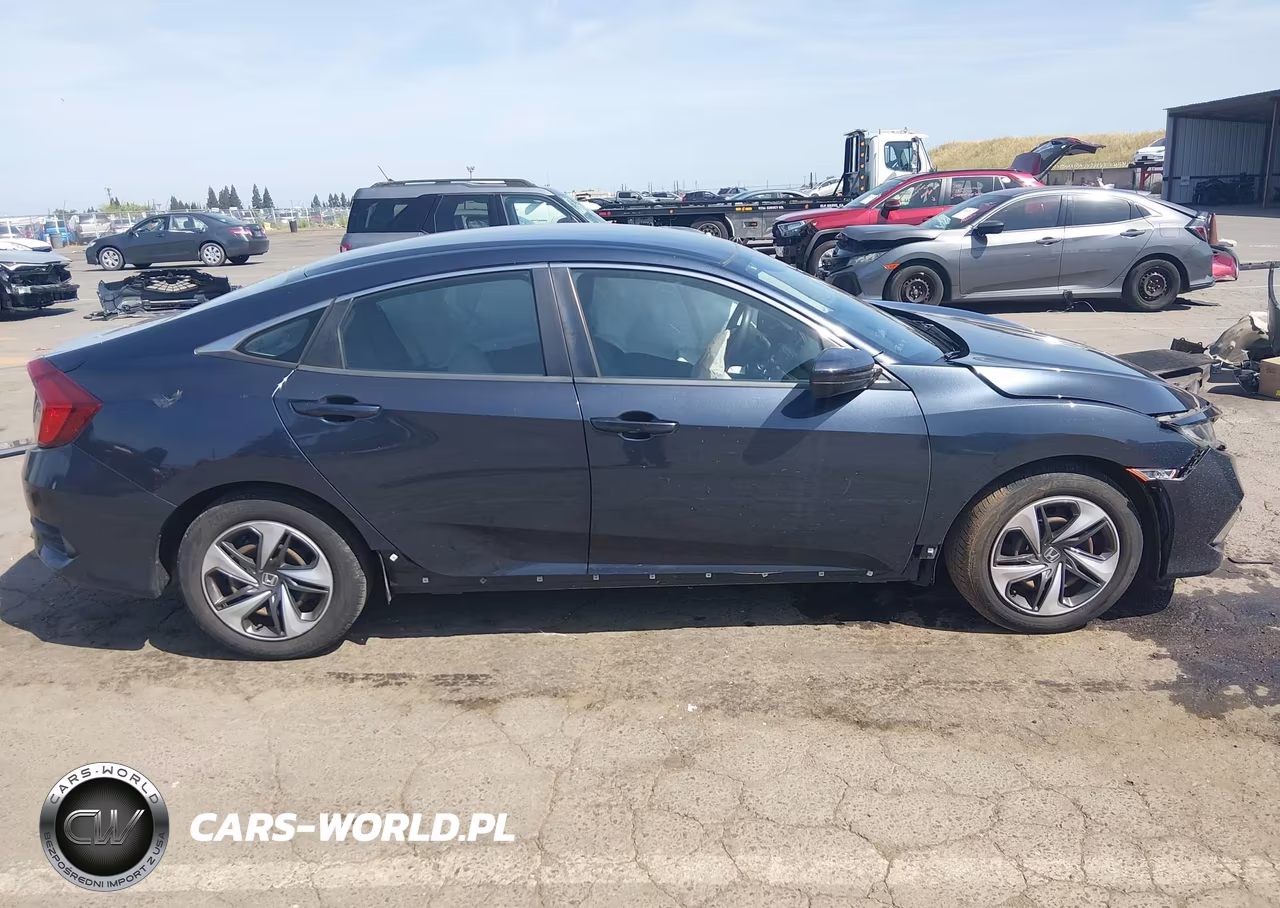 2019 Honda Civic Lx VIN:19XFC2F66KE208788 - 14