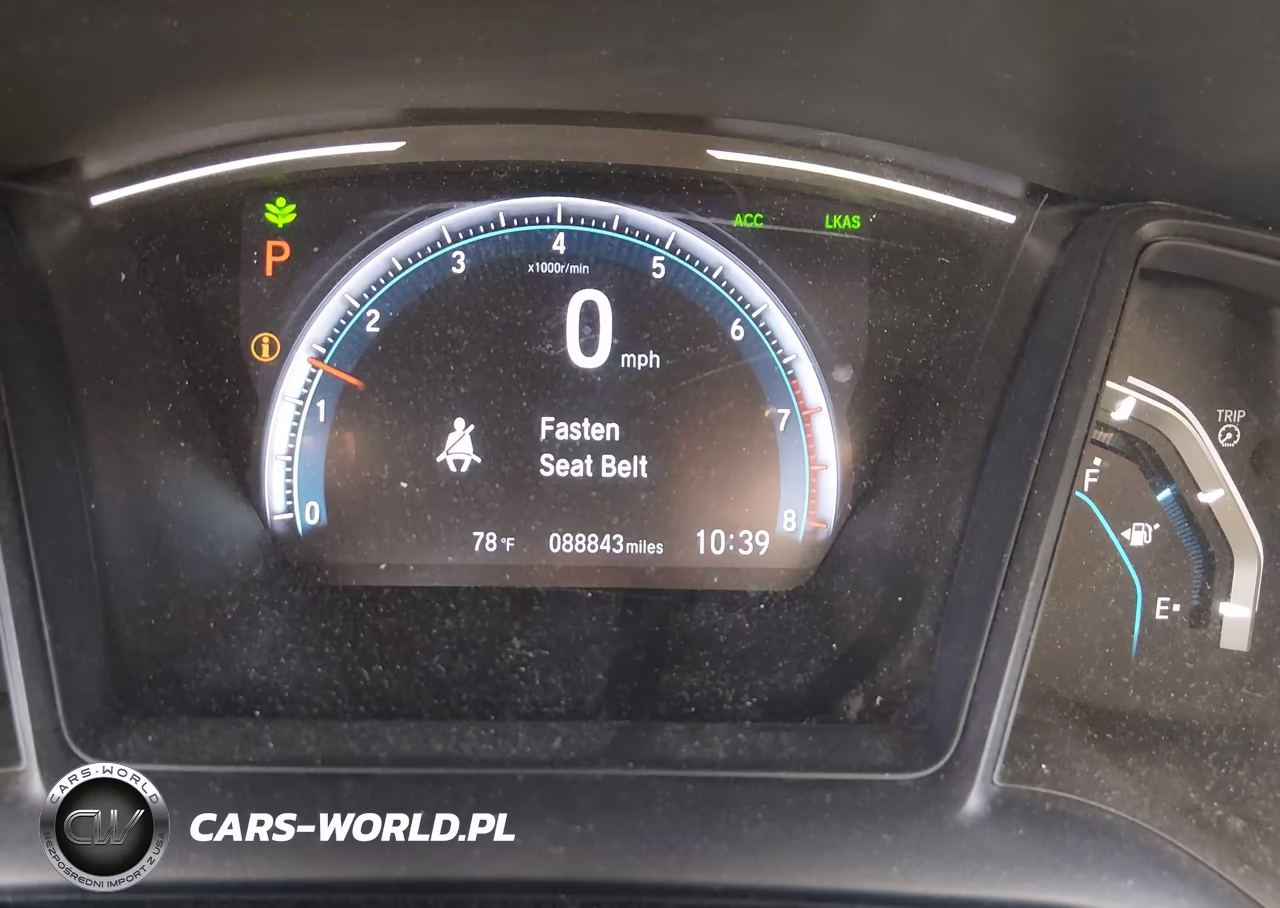 2019 Honda Civic Lx VIN:19XFC2F66KE208788 - 16