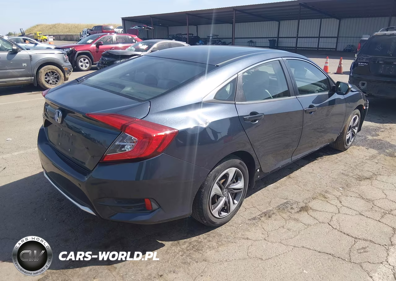 2019 Honda Civic Lx VIN:19XFC2F66KE208788 - 4