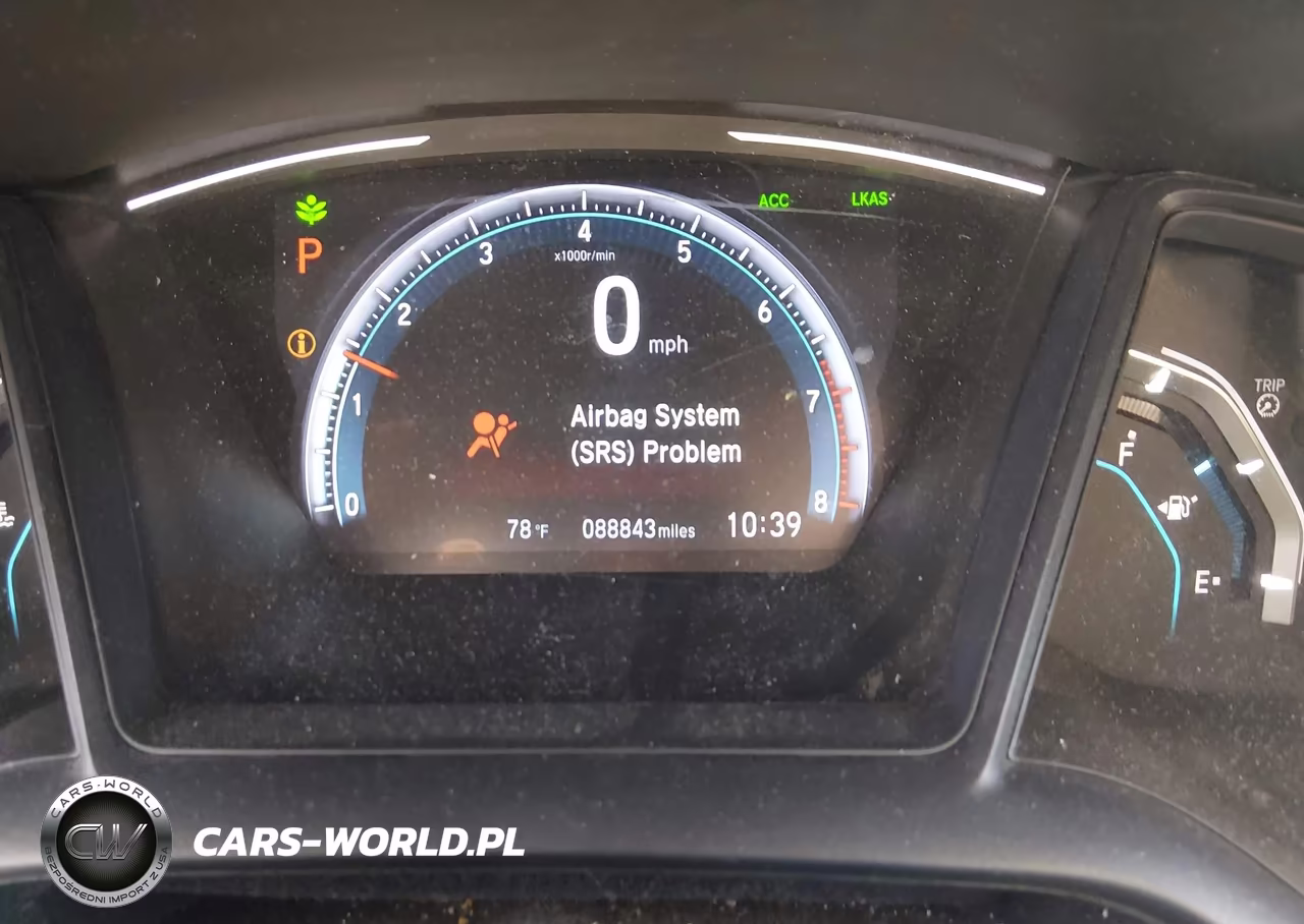 2019 Honda Civic Lx VIN:19XFC2F66KE208788 - 7