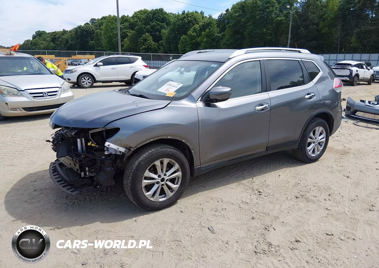 2016 Nissan Rogue S-Sl-Sv VIN:KNMAT2MV6GP706887 - 2