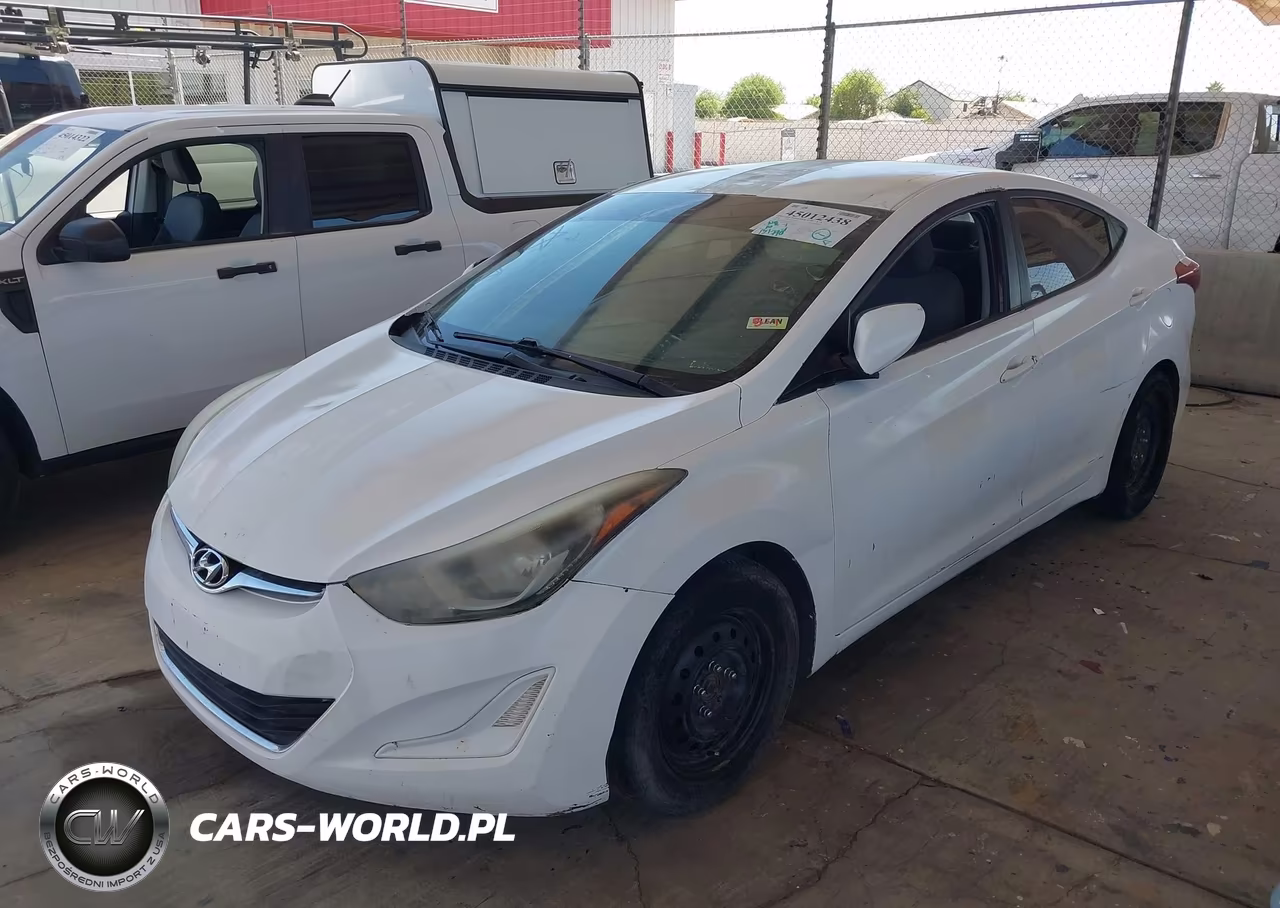 2016 Hyundai Elantra Se VIN:5NPDH4AE3GH740215 - 2