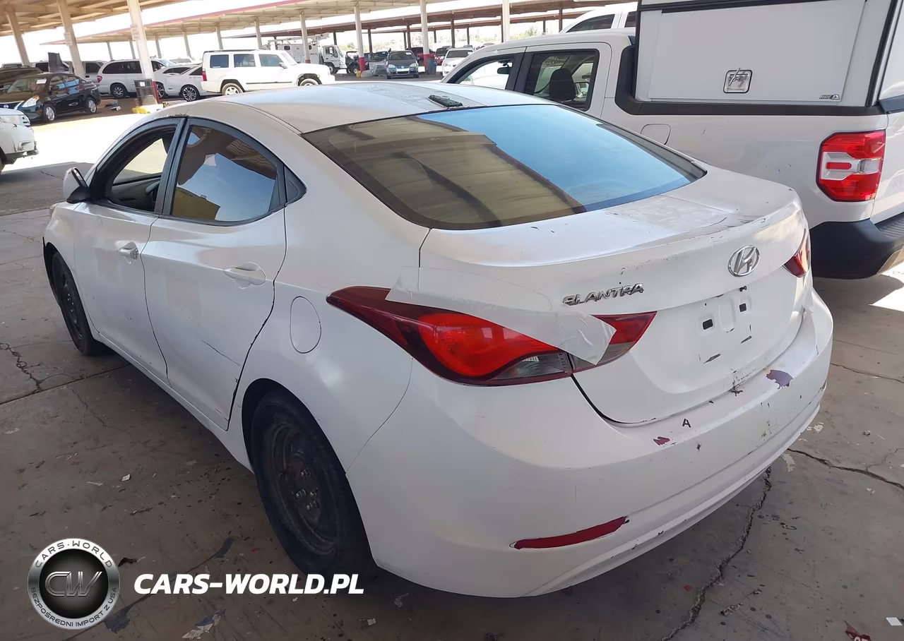 2016 Hyundai Elantra Se VIN:5NPDH4AE3GH740215 - 3