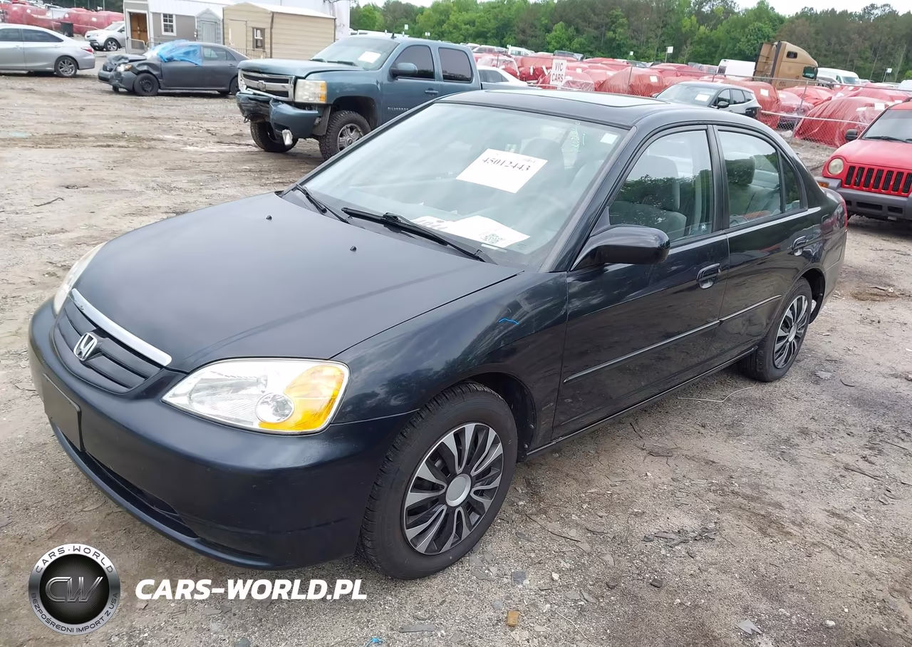2003 Honda Civic Ex VIN:2HGES26763H575284 - 2