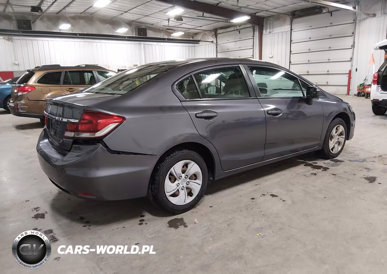2014 Honda Civic Lx VIN:2HGFB2F56EH522994 - 4