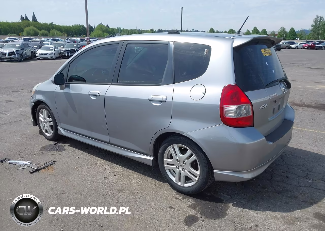 2008 Honda Fit Sport VIN:JHMGD38698S030691 - 3