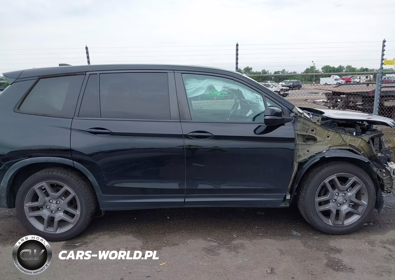 2022 Honda Passport 2Wd Ex-L VIN:5FNYF7H56NB001902 - 14