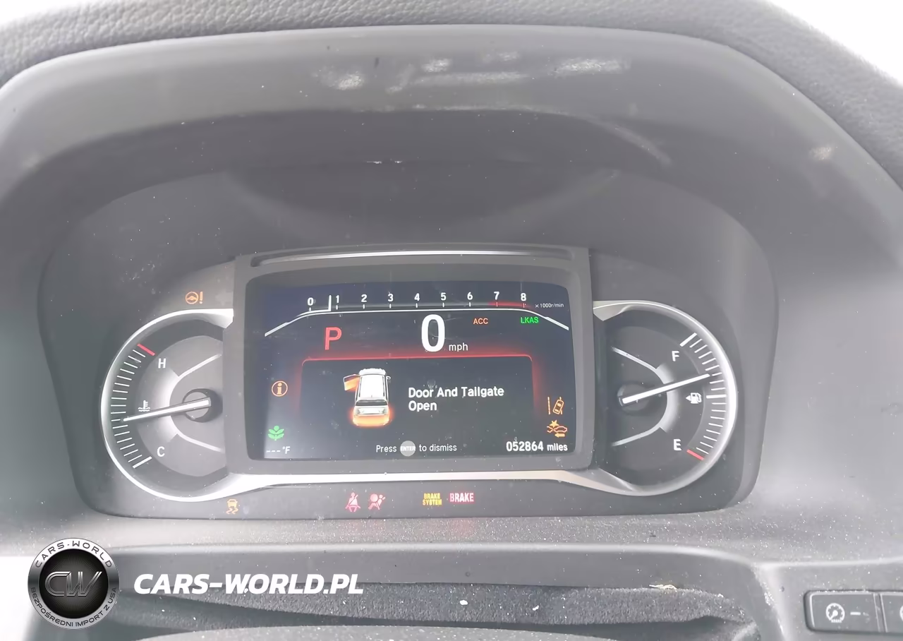2022 Honda Passport 2Wd Ex-L VIN:5FNYF7H56NB001902 - 7