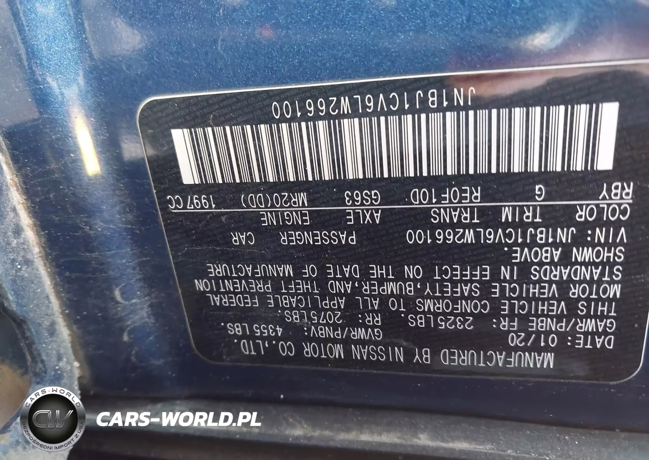 2020 Nissan Rogue Sport S Fwd Xtronic Cvt VIN:JN1BJ1CV6LW266100 - 9