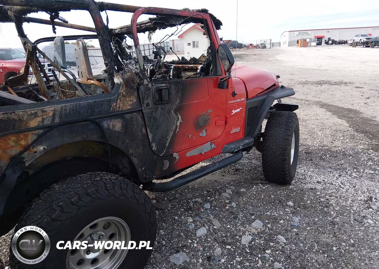 2002 Jeep Wrangler Sport VIN:1J4FA49S22P725073 - 4