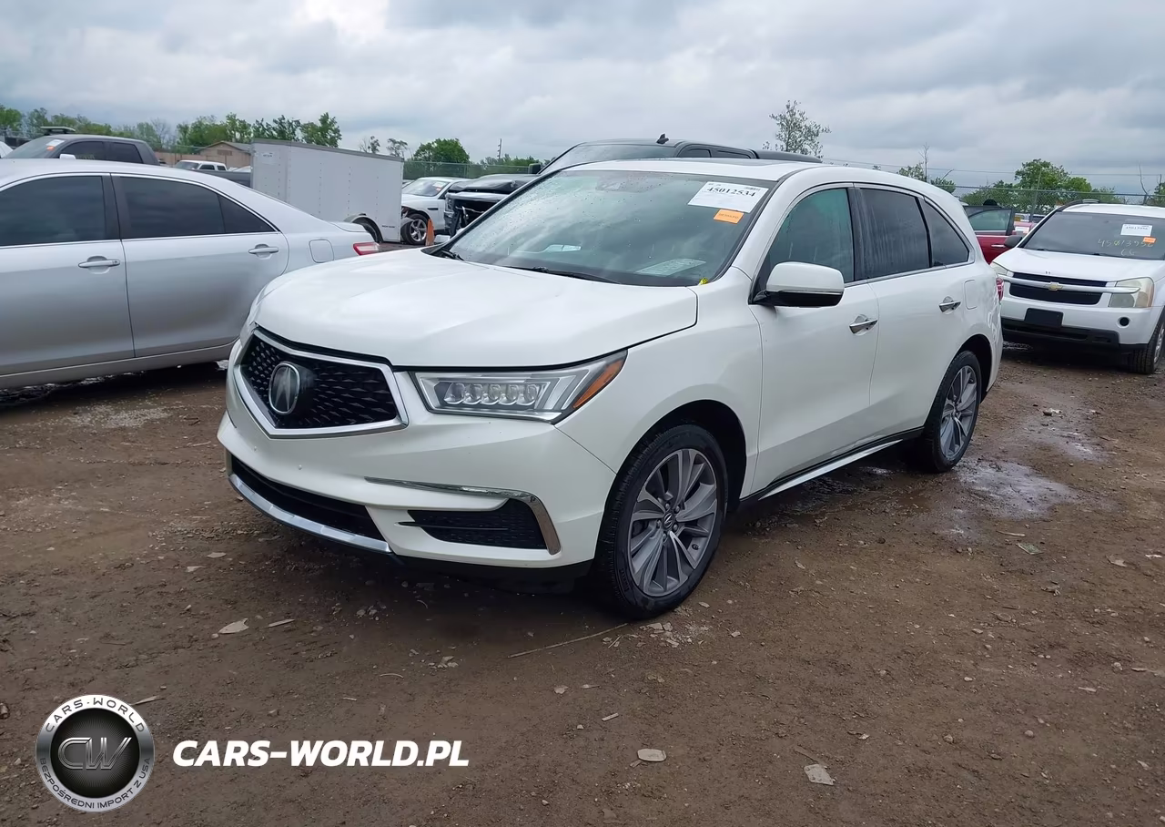 2017 Acura Mdx Technology Package VIN:5J8YD4H56HL000224 - 2