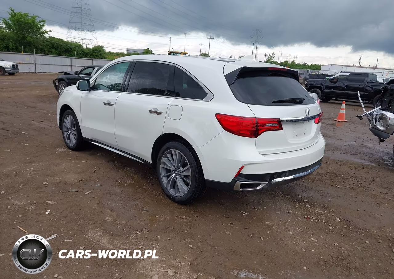 2017 Acura Mdx Technology Package VIN:5J8YD4H56HL000224 - 3