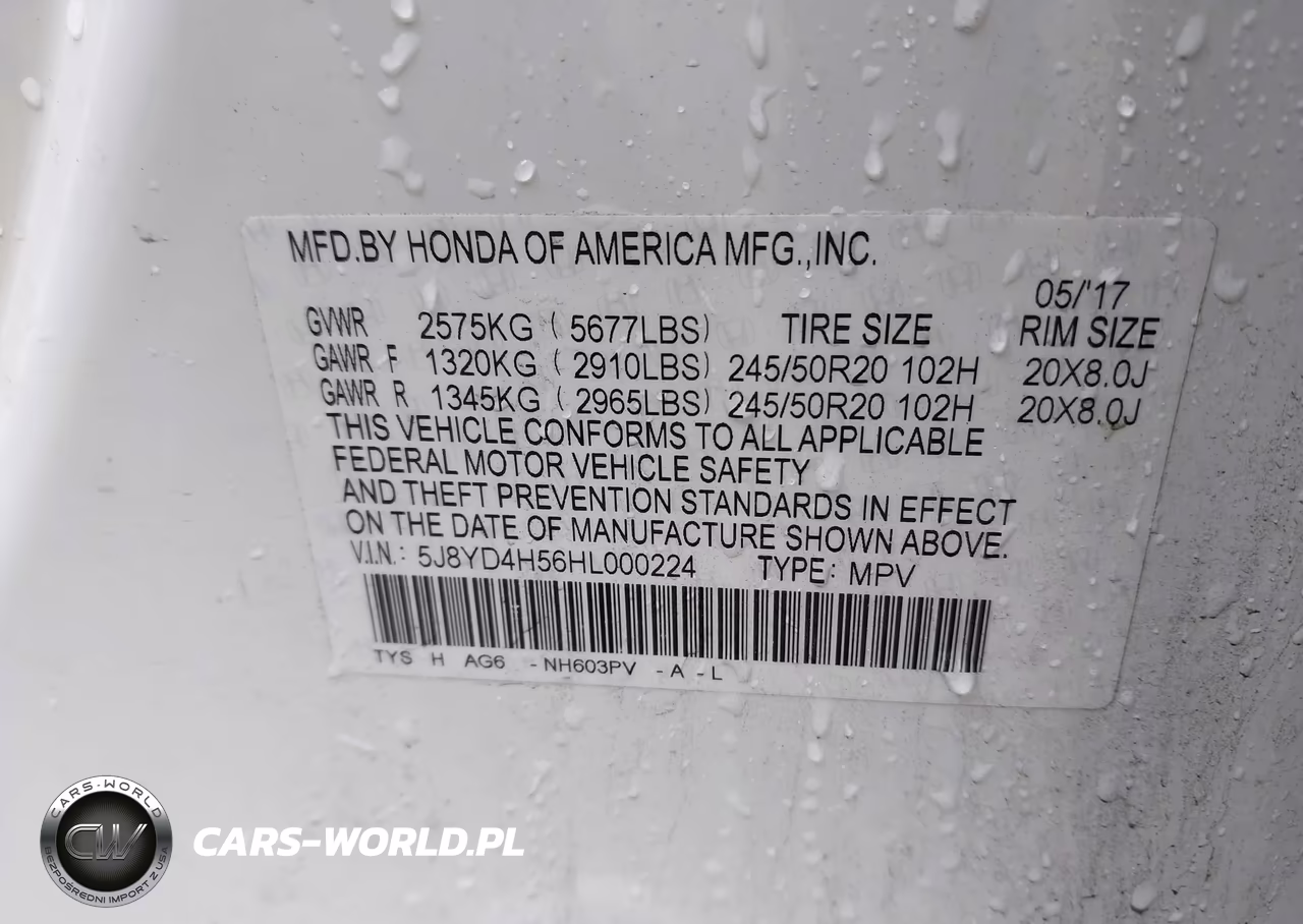 2017 Acura Mdx Technology Package VIN:5J8YD4H56HL000224 - 9