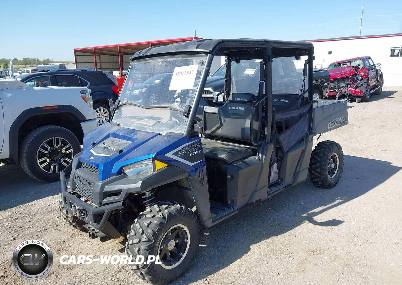 2018 Polaris Ranger Crew 570-4 Eps VIN:3NSRNE574JE362853 - 2