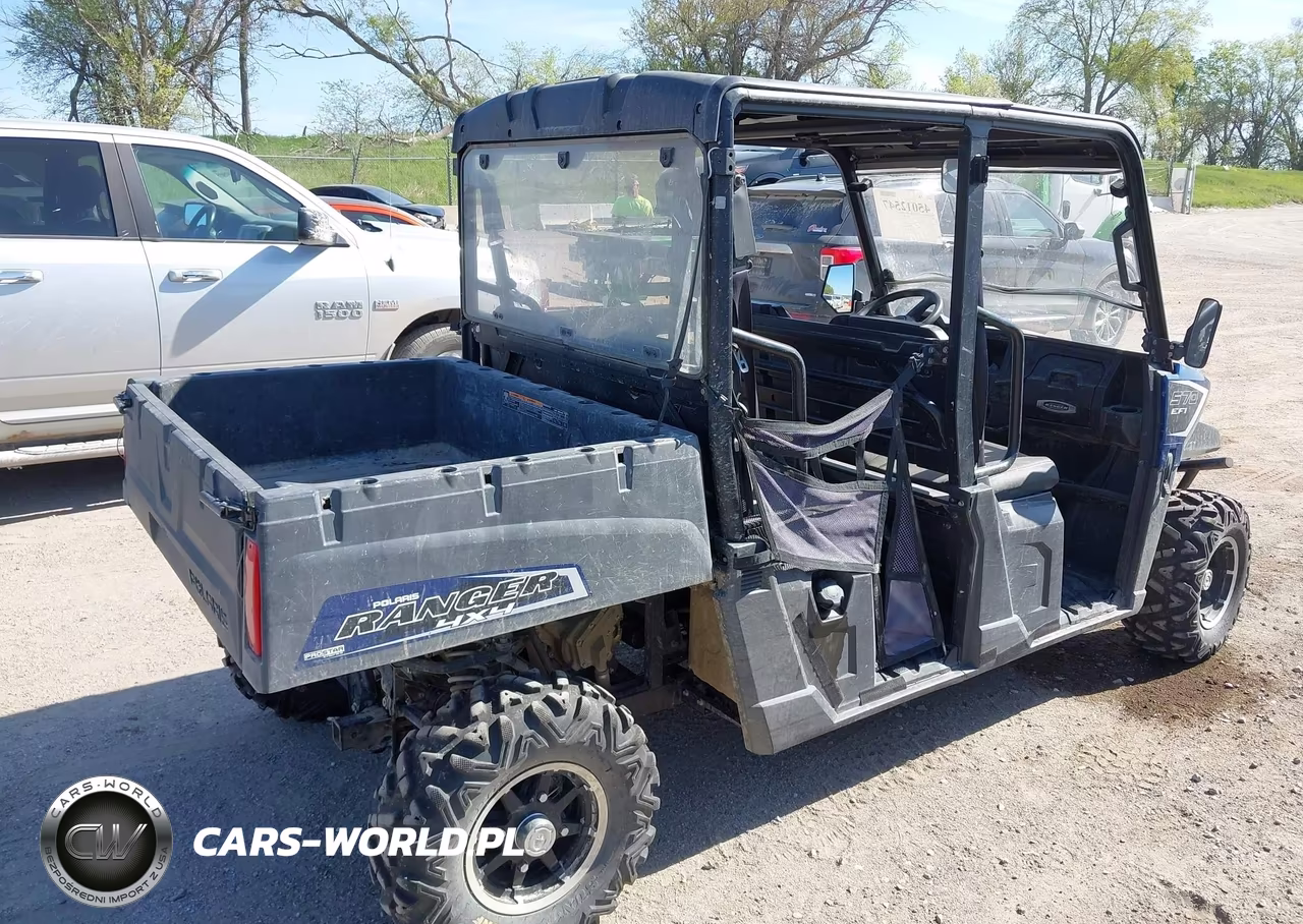 2018 Polaris Ranger Crew 570-4 Eps VIN:3NSRNE574JE362853 - 4