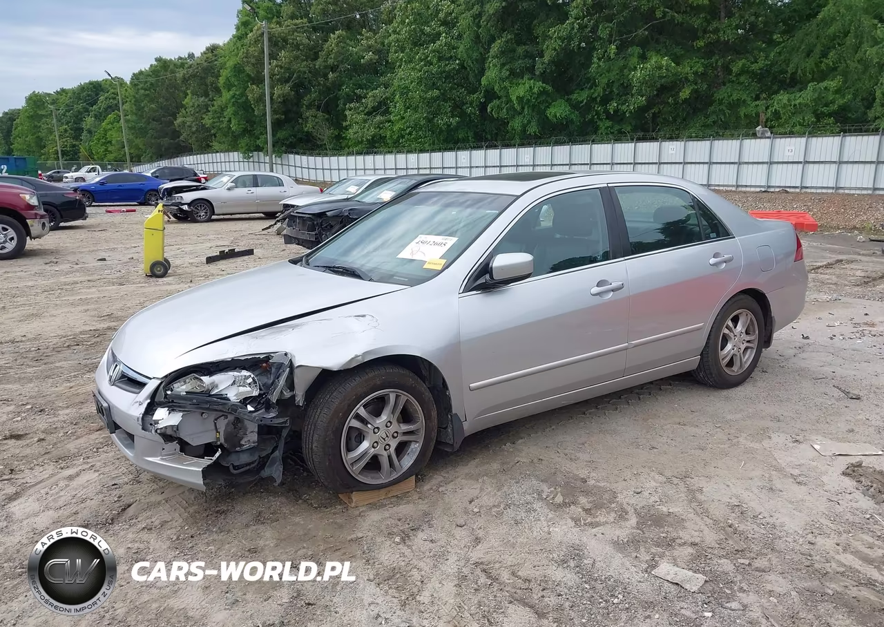 2007 Honda Accord 2.4 Ex VIN:1HGCM56717A088890 - 2