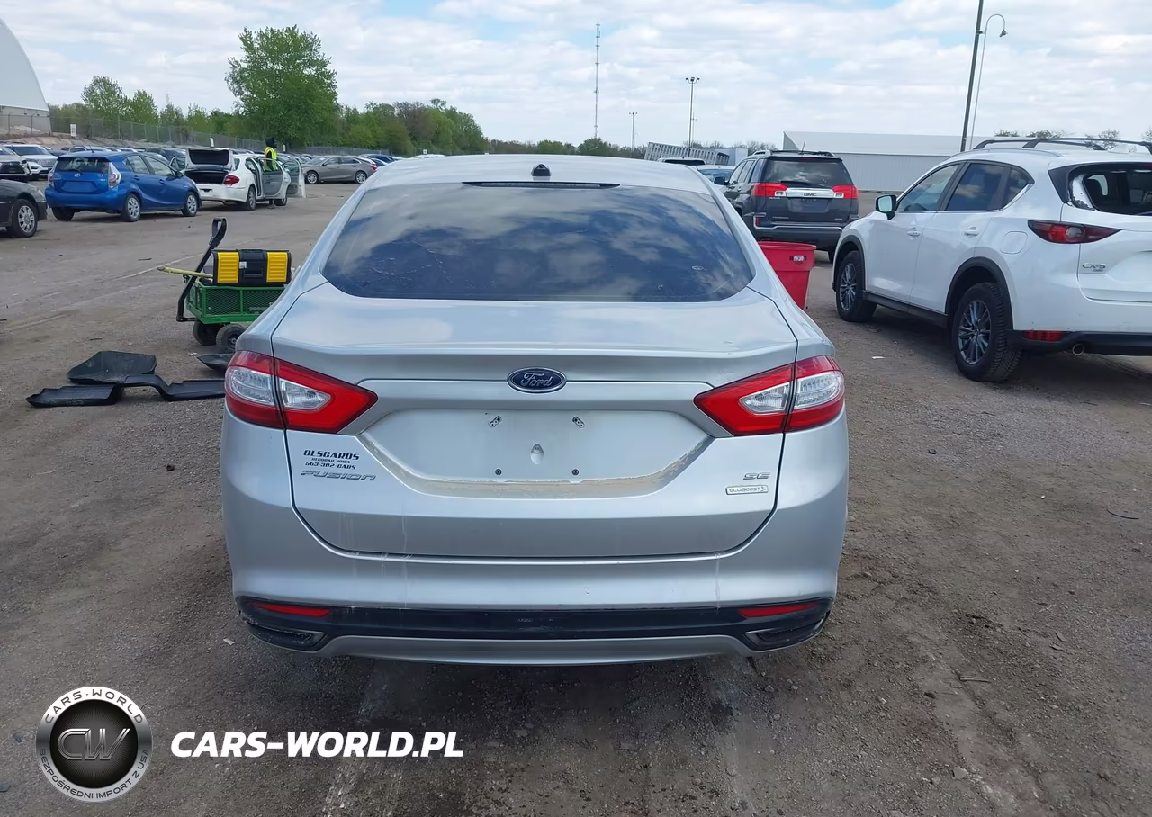 2014 Ford Fusion Se VIN:3FA6P0H90ER381869 - 17