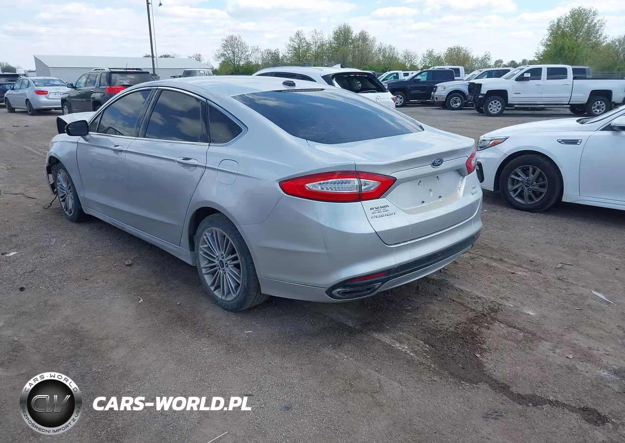 2014 Ford Fusion Se VIN:3FA6P0H90ER381869 - 3