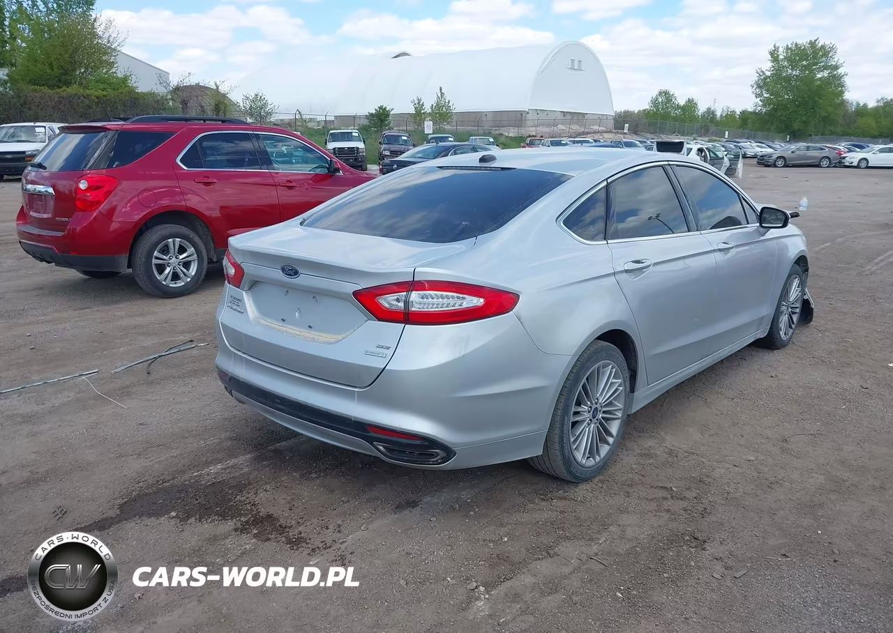 2014 Ford Fusion Se VIN:3FA6P0H90ER381869 - 4