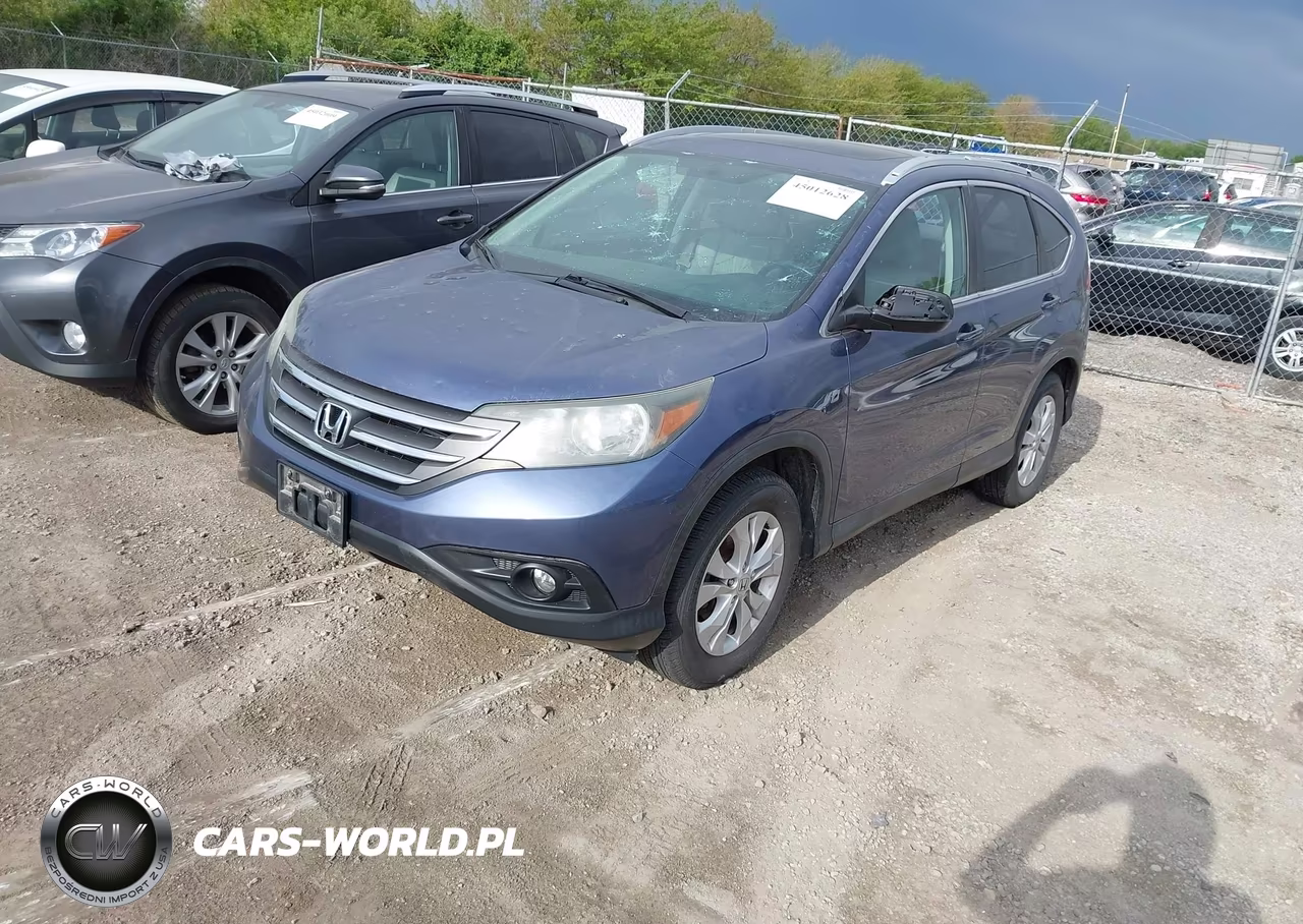 2014 Honda Cr-V Ex-L VIN:2HKRM4H73EH607251 - 2