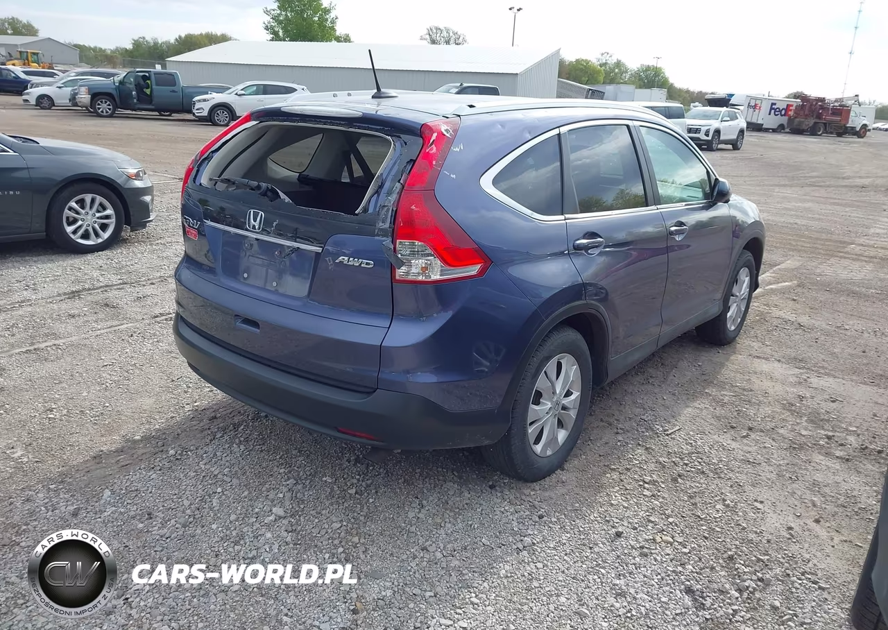 2014 Honda Cr-V Ex-L VIN:2HKRM4H73EH607251 - 4