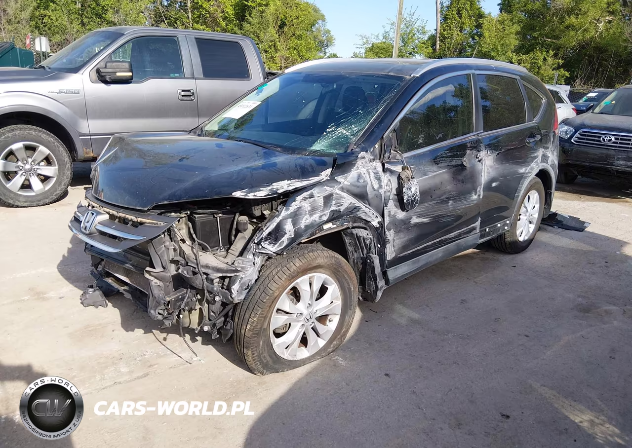 2013 Honda Cr-V Ex-L VIN:2HKRM4H73DH680103 - 2