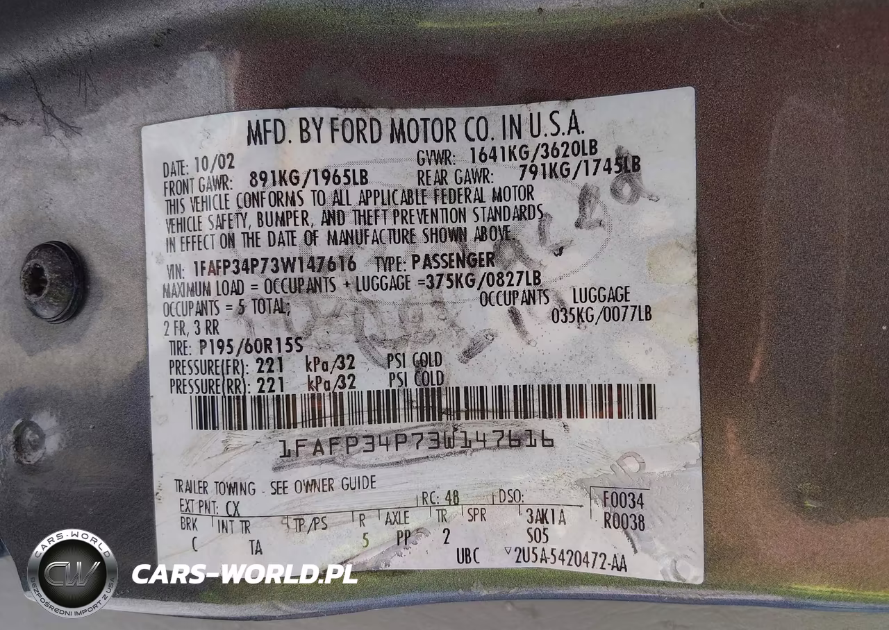 2007 Ford Focus S-Se-Ses VIN:1FAFP34N97W304986 - 9