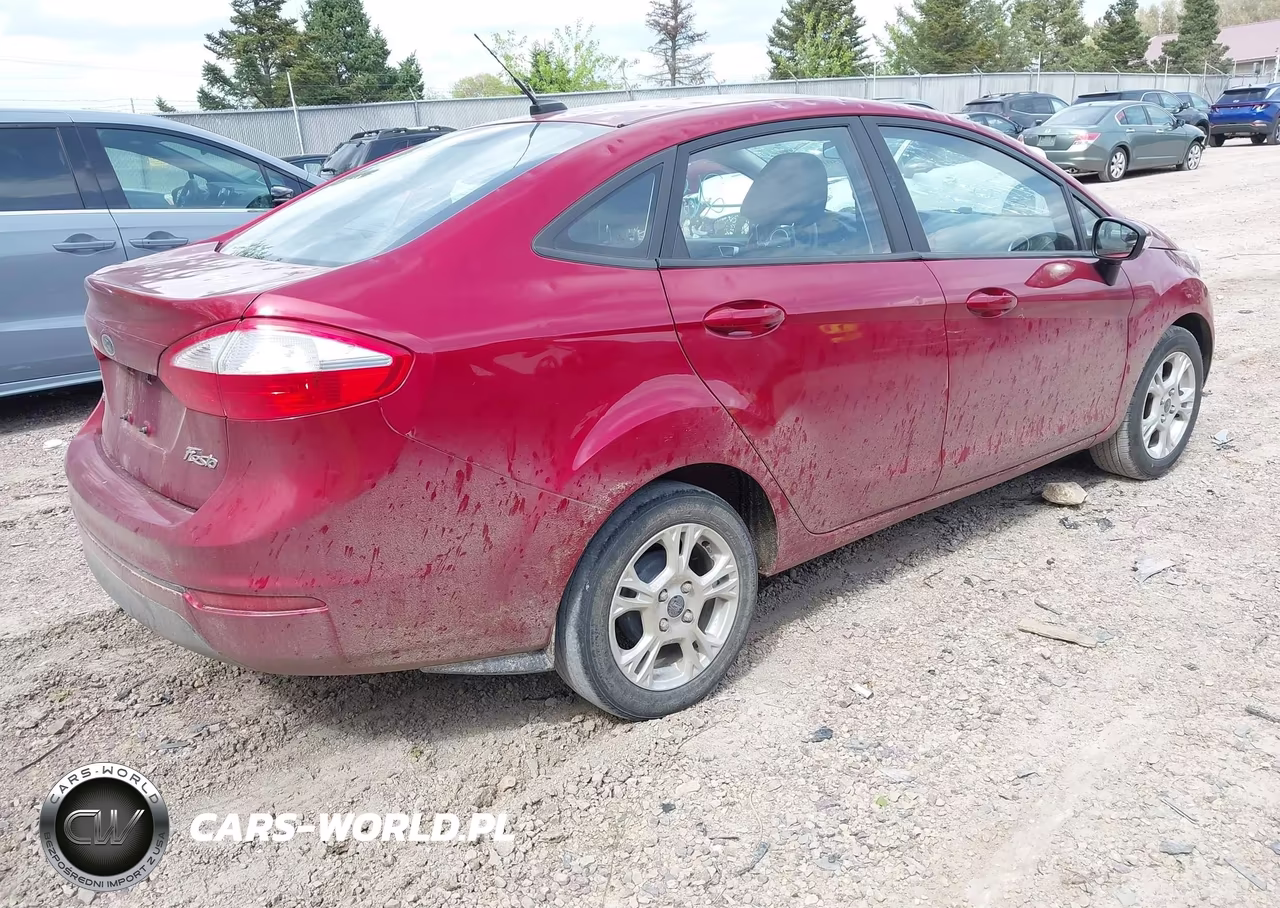 2014 Ford Fiesta Se VIN:3FADP4BJ5EM148021 - 4