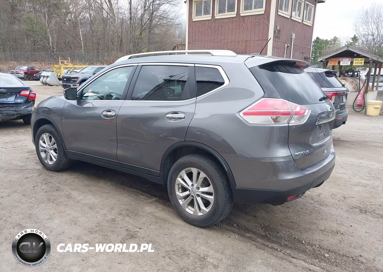 2015 Nissan Rogue Sv VIN:KNMAT2MV7FP566976 - 3