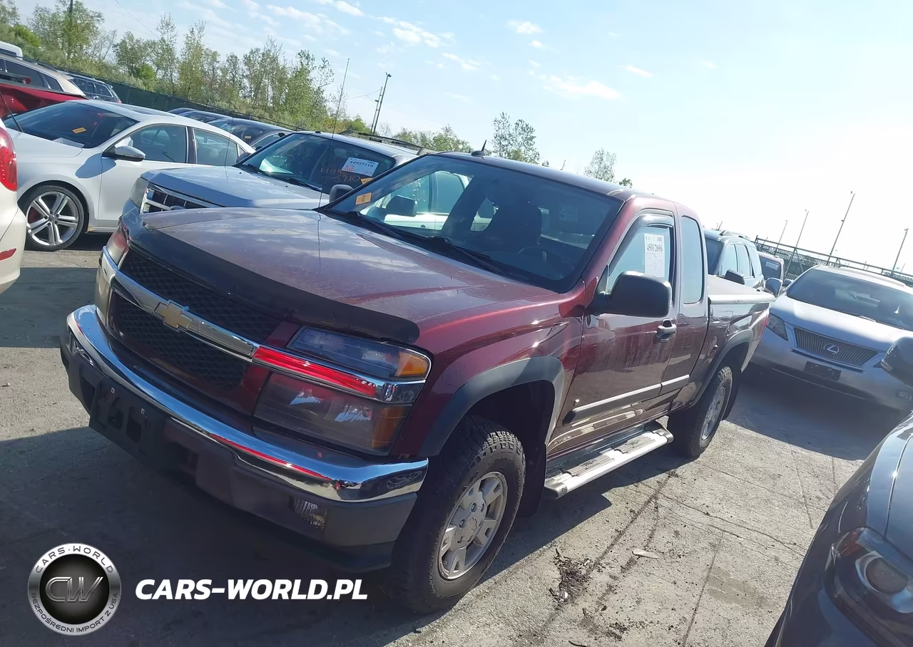 2008 Chevy Colorado VIN:1GCDT39B388196764 - 2